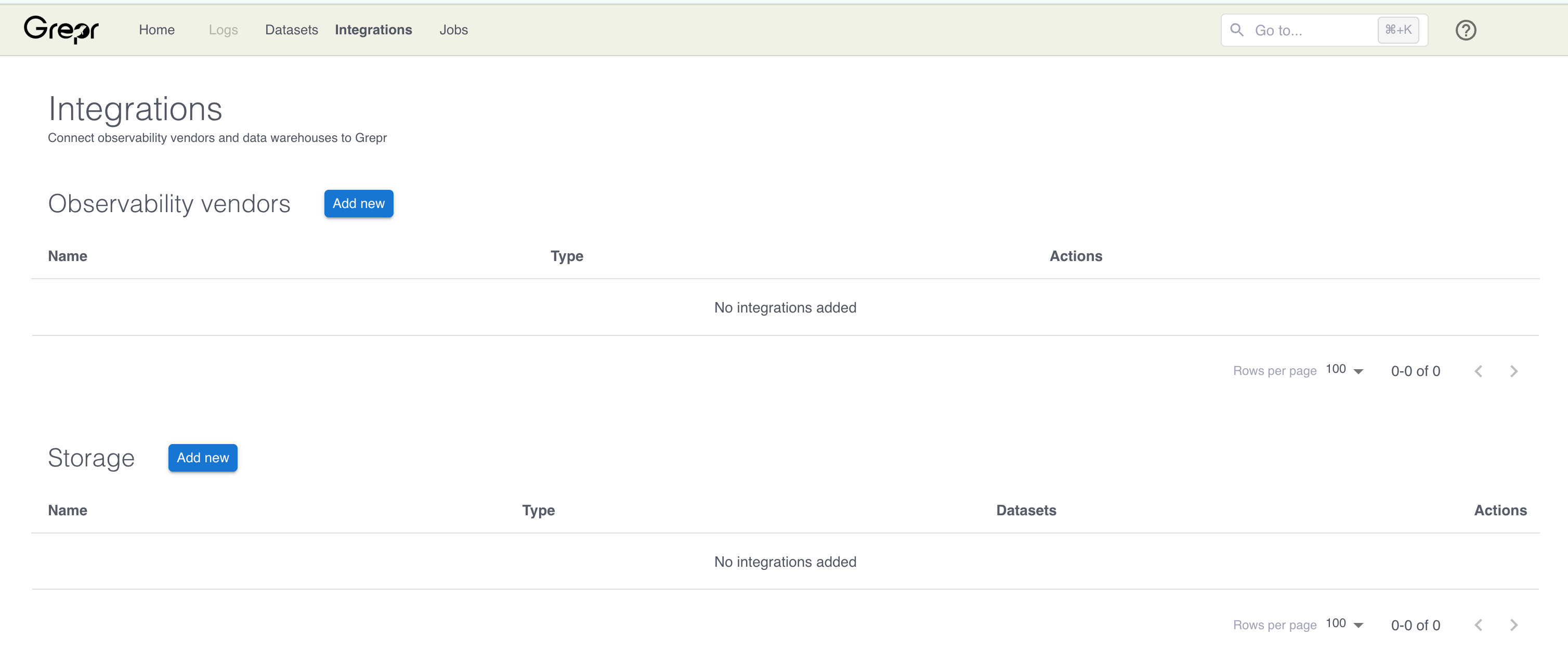 Integrations